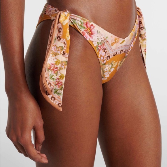 Zimmermann Floral Scarf Tie Wylie Bikini - Picture 4 of 7